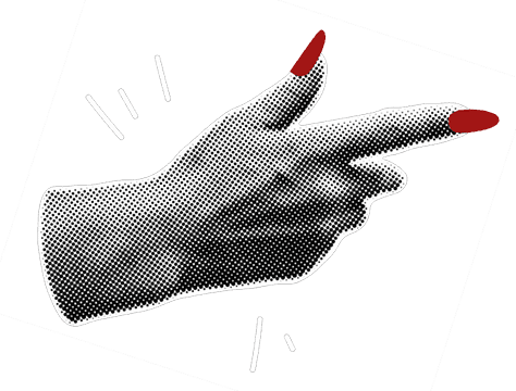 Hand im Schlafzimmer   
